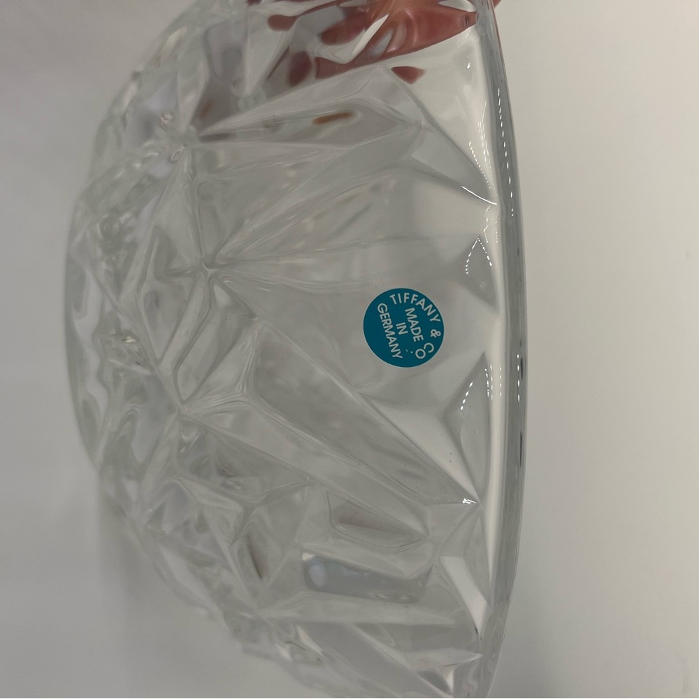 Tiffany & Co made in Germany crystal Accent Dish